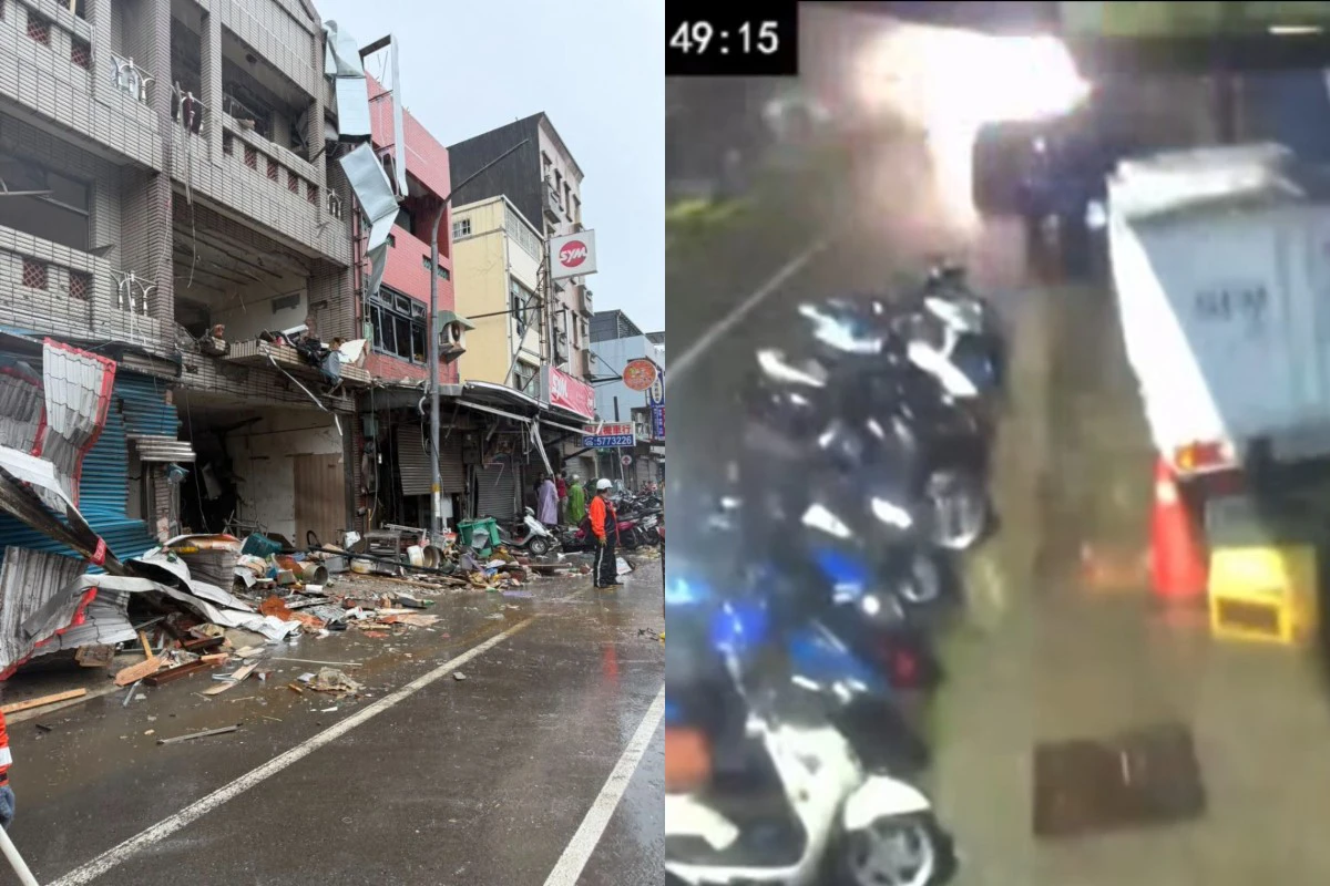 新竹便當店深夜驚天巨爆　住戶驚醒：以為砲彈打到房子