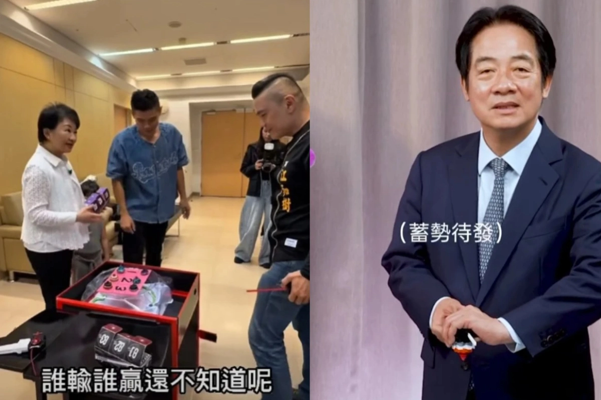 政壇最新流量密碼！藍綠白大咖全變「陀螺戰士」賴清德、盧秀燕都在瘋
