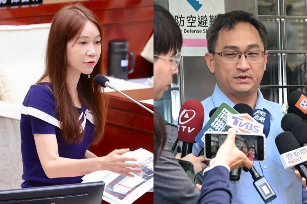 綠營內戰浮現,陳怡君、朱政騏同場競逐恐衝擊選情。(資料照片/張哲偉、王侑聖攝)