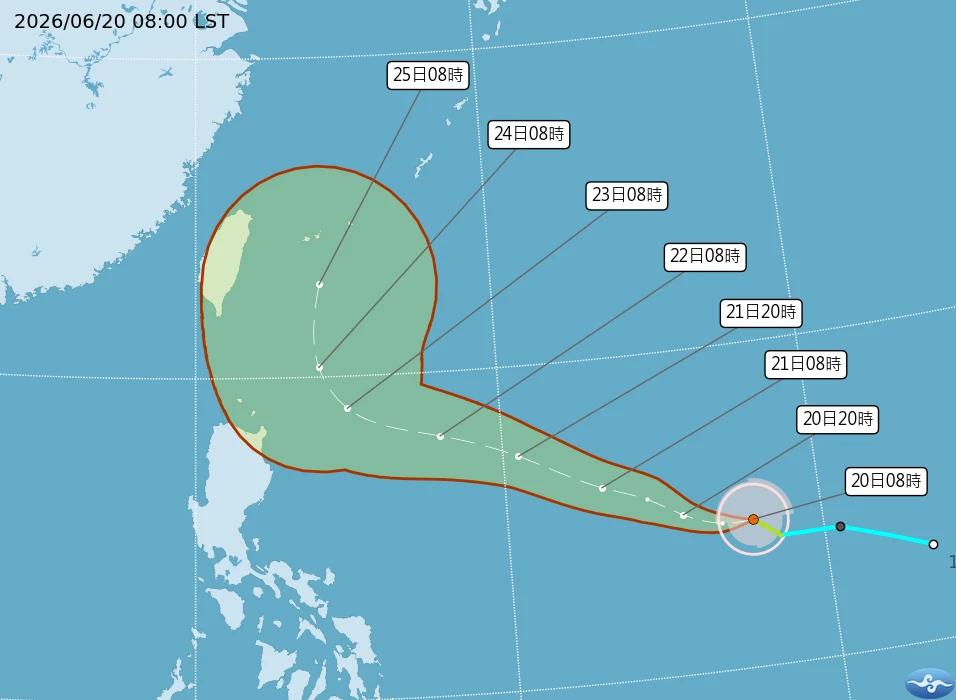 【一週天氣】米克拉颱風生成最新「2路徑」曝光 週四、週五最接近台灣 -- 上報