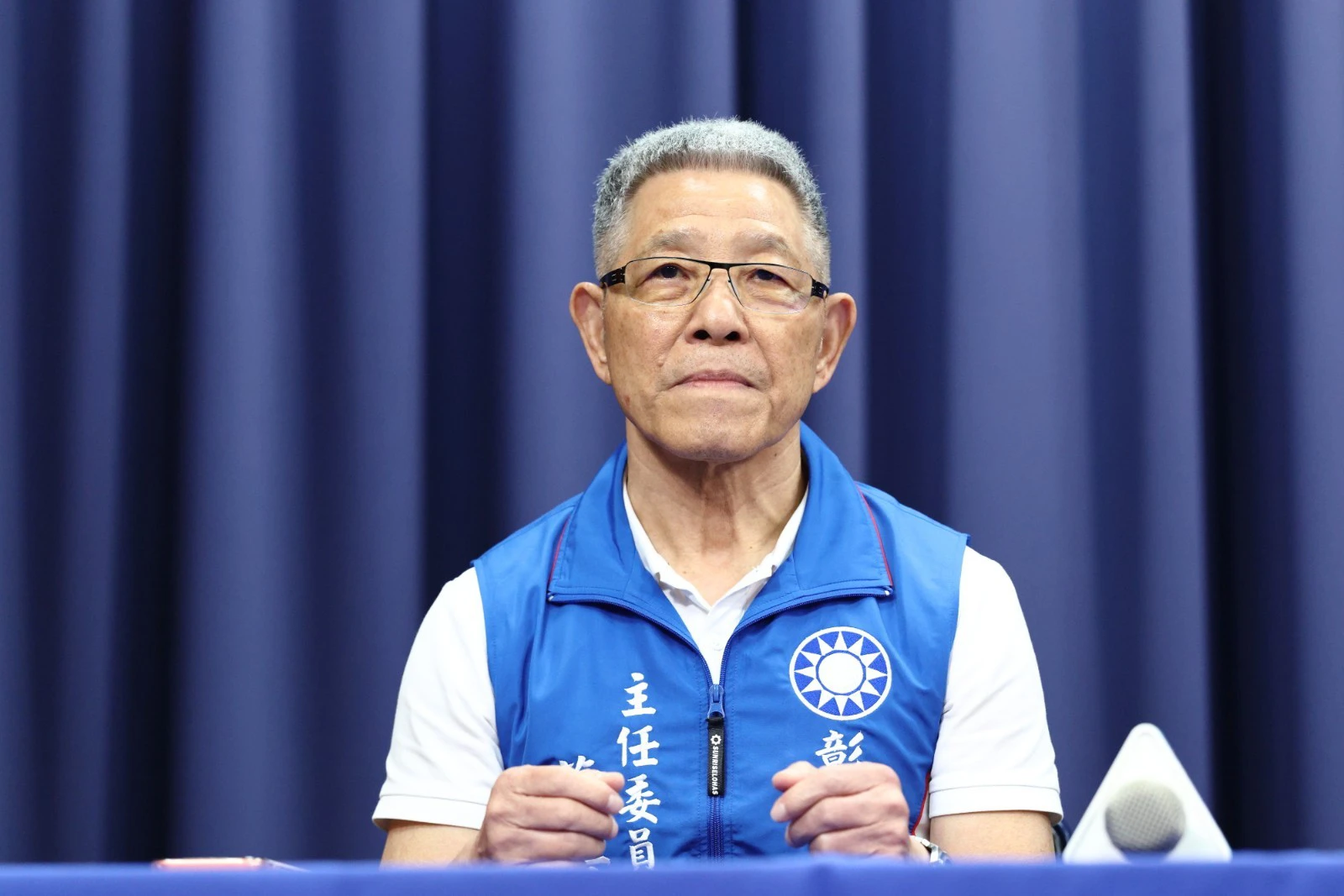 國民黨彰化縣黨部主委蕭景田表示,一直有和王惠美在公開場合碰面,只是沒有時間針對彰化縣選戰規劃深談。(陳愷巨攝)