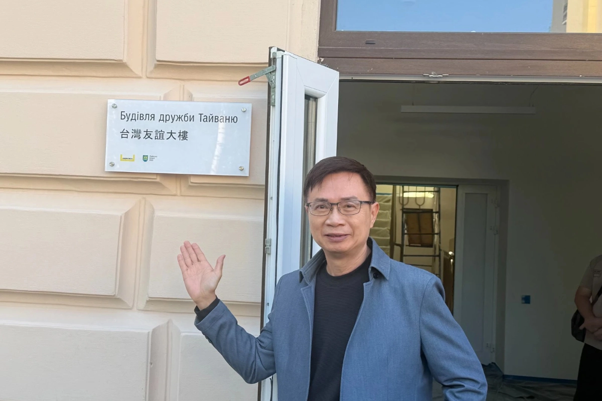 《烏克蘭傳真》黃志芳走訪友誼大樓：貿協將扮演平台，引進台灣智慧醫療