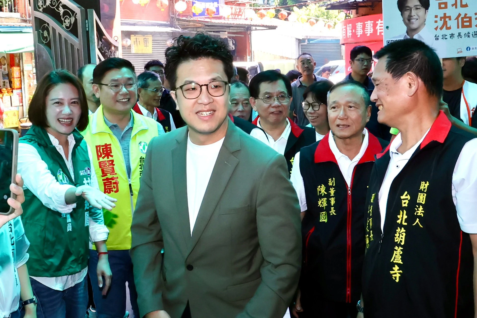 沈伯洋團隊預計7月中開始打北市政策牌,主攻蔣萬安4年的施政缺失去「補漏洞」。(王侑聖攝)