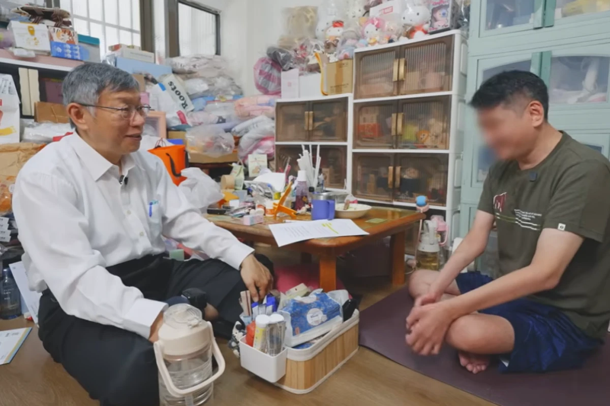 柯文哲訪即將安樂死的罕病患者　嘆：國家的錢可以更有效的使用