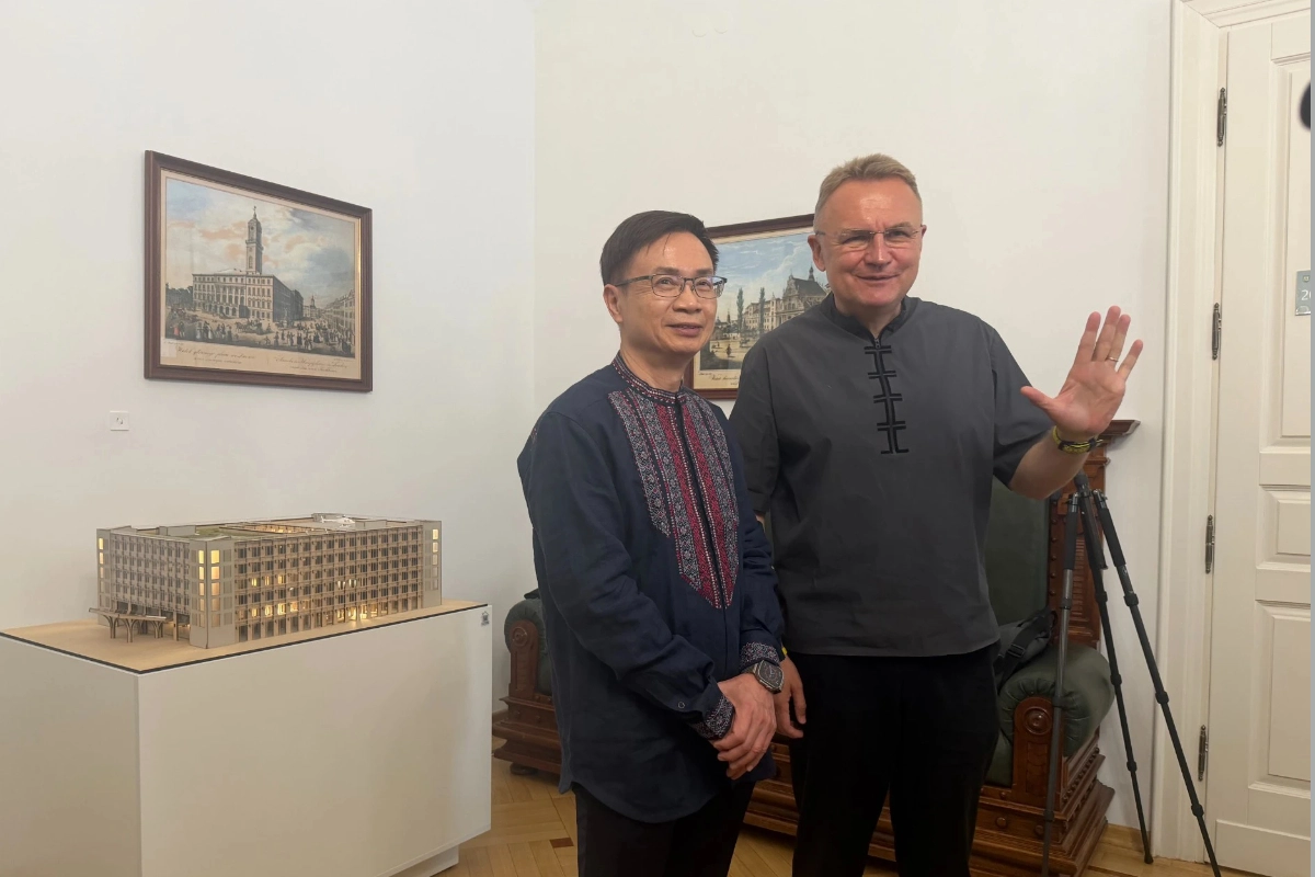 貿協前進烏克蘭利沃夫　黃志芳：台烏雙方在經貿與重建商機上可合作