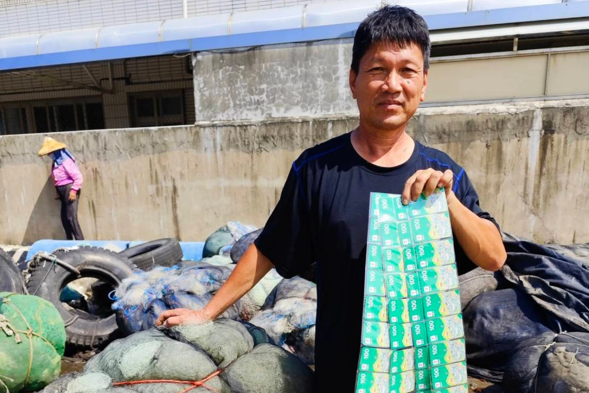 海廢變黃金　高雄海洋局推回收廢漁網最高可換4千元禮券