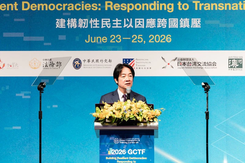 跨國鎮壓成民主共同威脅　賴清德：政府從3面向因應