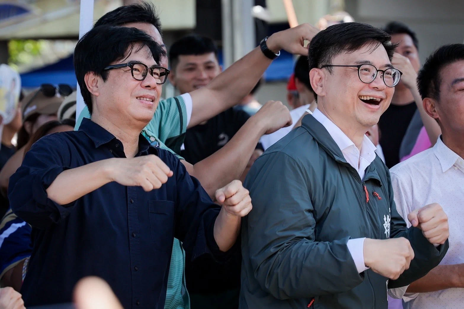 賴瑞隆陣營推出的政策，基本上都是延續現任市長陳其邁的政策主軸。（取自賴瑞隆臉書）