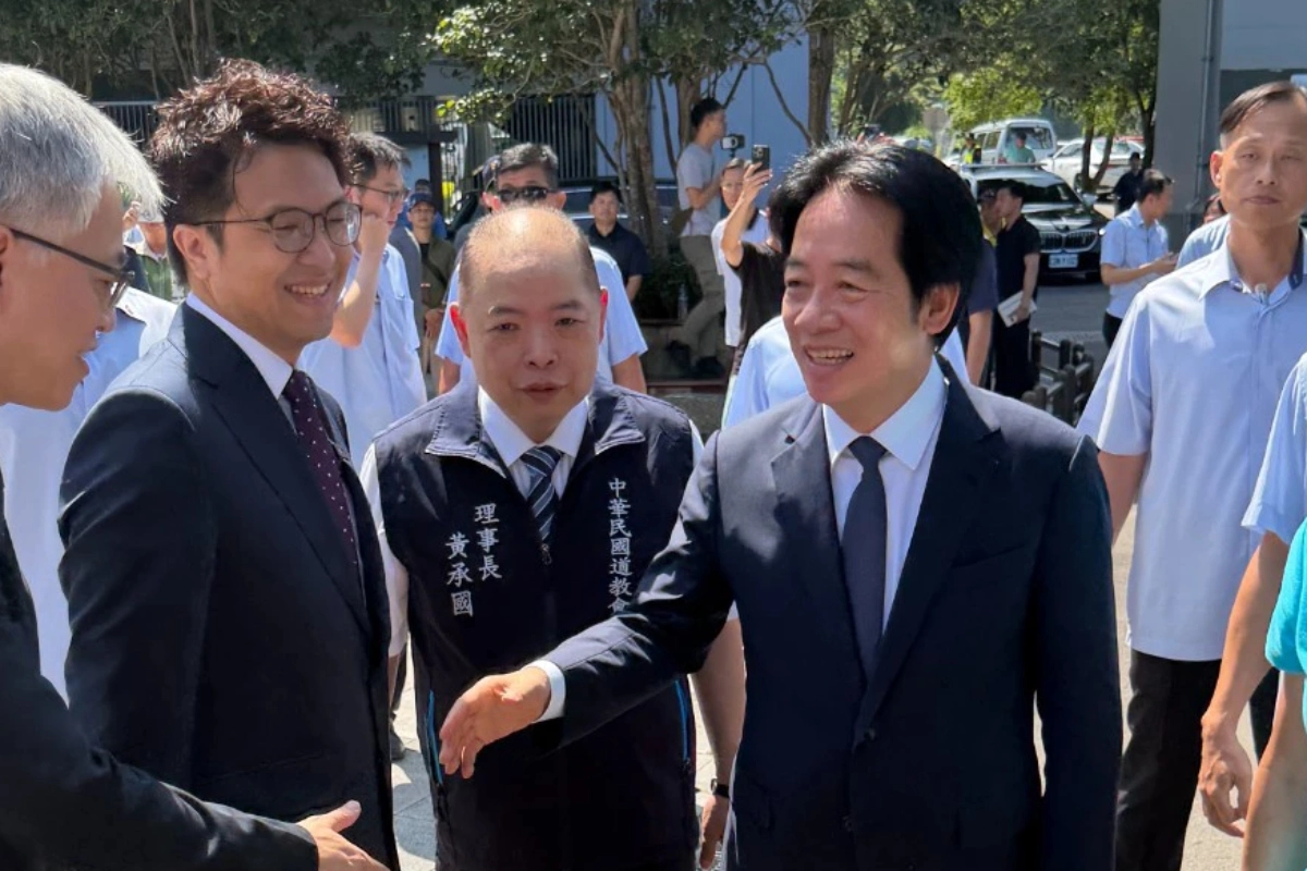 從侯柯同場到賴清德缺席，指南宮大典政治意涵被放大。（張哲偉攝）