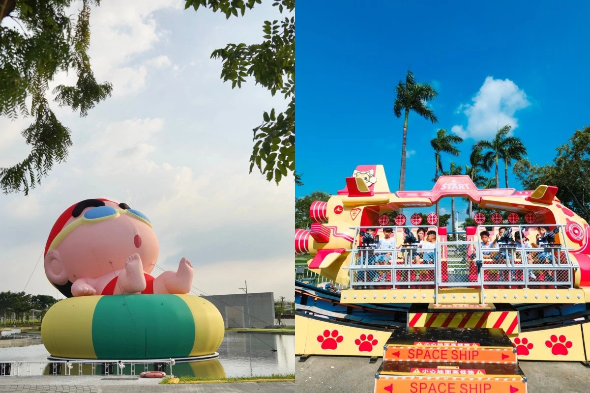 2026 屏東夏日狂歡祭「10 米高蠟筆小新」必拍!海盜船等設施免費玩、小新展同步開幕 -- 上報