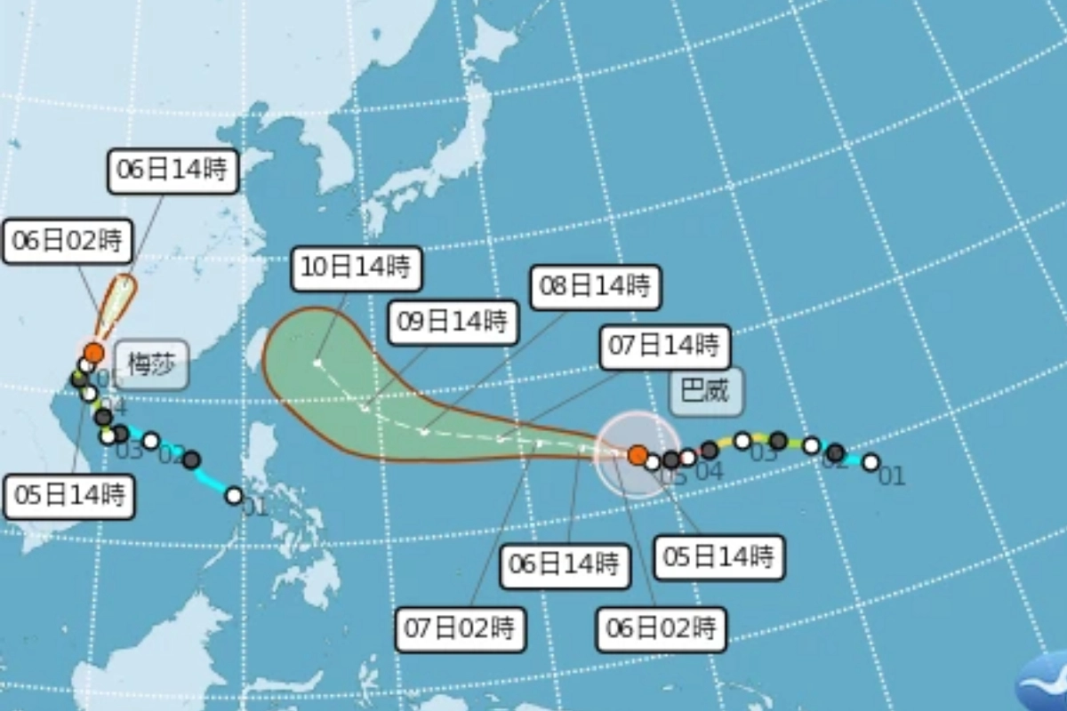 【一週天氣】巴威外圍環流將報到　北台灣周四先變天、周末雨勢最明顯