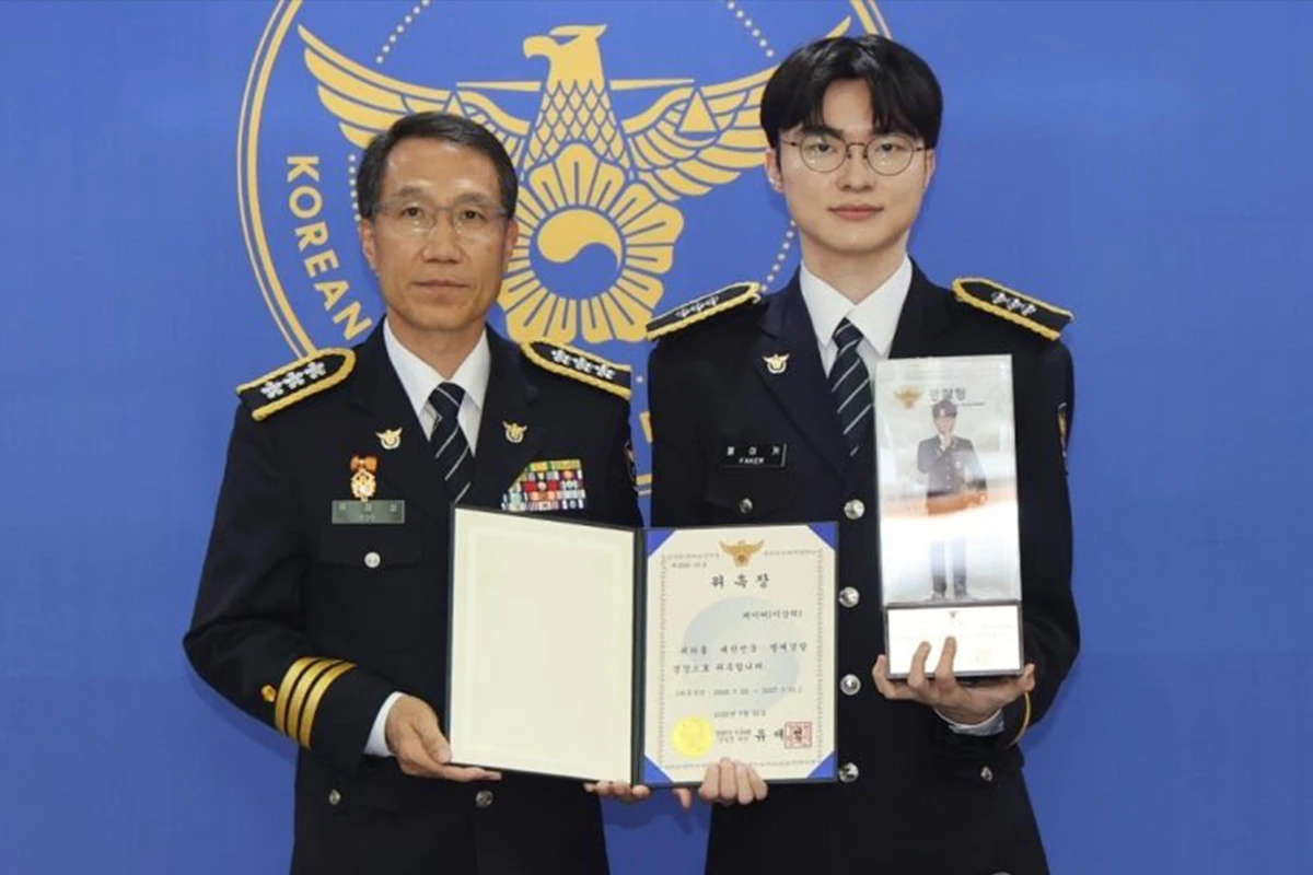 【善的影響力】《英雄聯盟》Faker 獲韓國警察廳委任「榮譽警察」 協助宣導青少年防範網路賭博 -- 上報