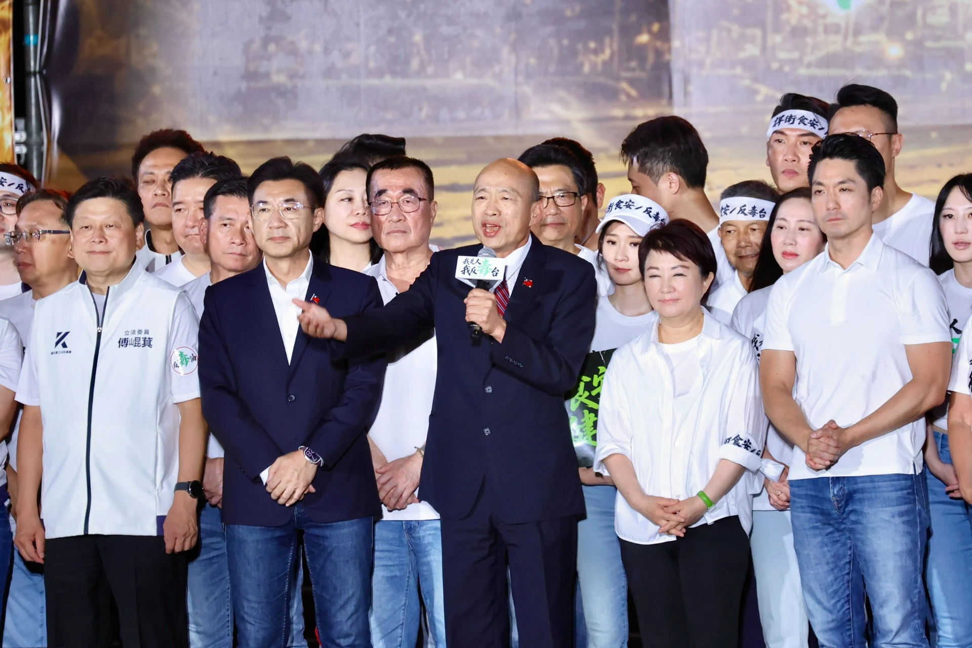 【反毒油抗議】酸民進黨應改名「四推黨」　韓國瑜：再推下去連秦始皇都要怪