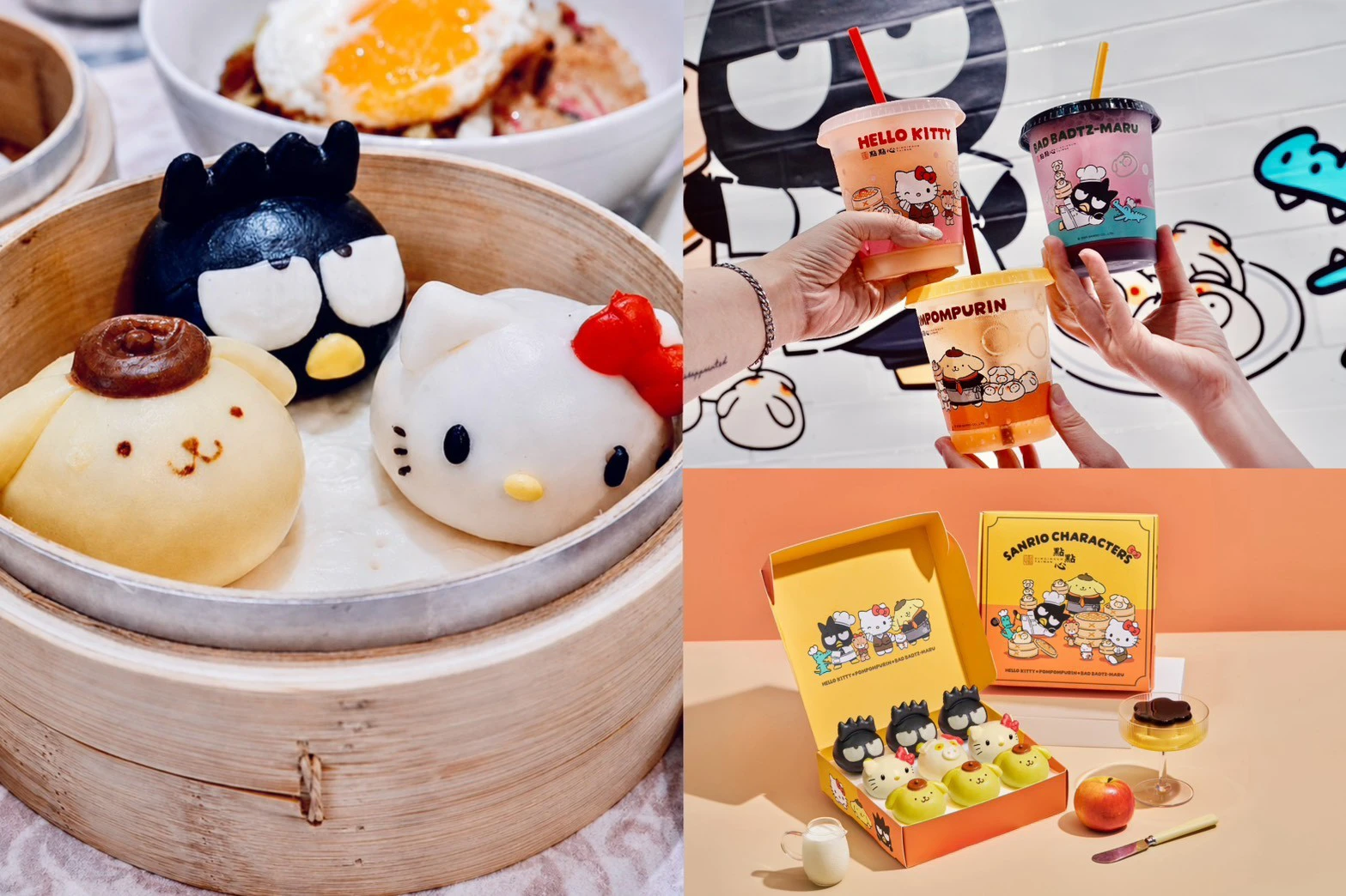 【有片】點點心 X 三麗鷗聯名再加碼!Hello Kitty、布丁狗、酷企鵝手作包禮盒、環保杯開搶 -- 上報