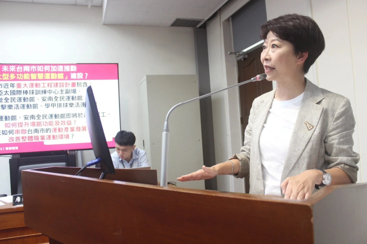 爭取國家級桌球訓練中心落腳台南　陳亭妃促運動部建構基層到國手「一條龍」培育模組
