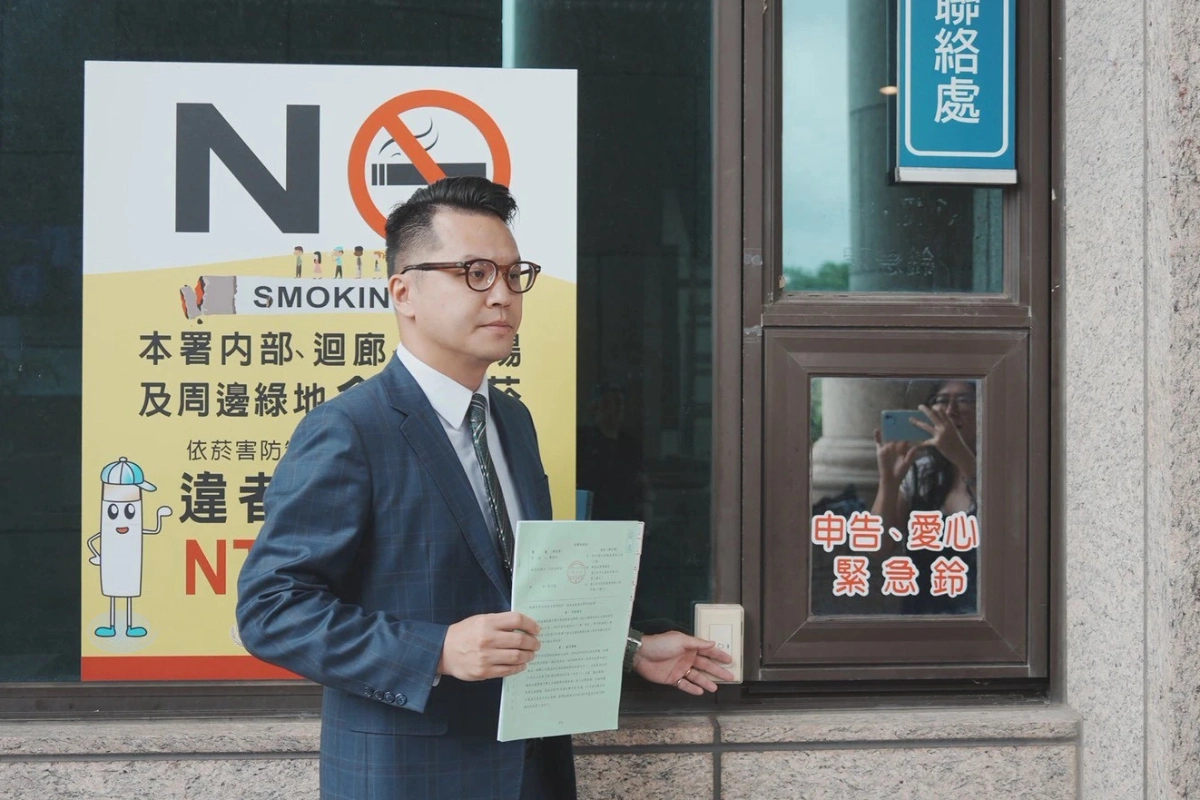 鄭朝方告吳子嘉!委任律師赴新竹地檢署遞狀 控不實指控、惡意抹黑