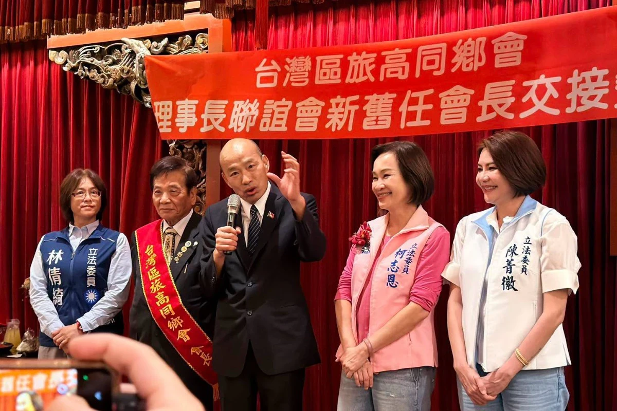 賴瑞隆說,柯志恩一開始想凸顯她不一樣,但後來卻必須走回韓國瑜老路。(取自柯志恩臉書)