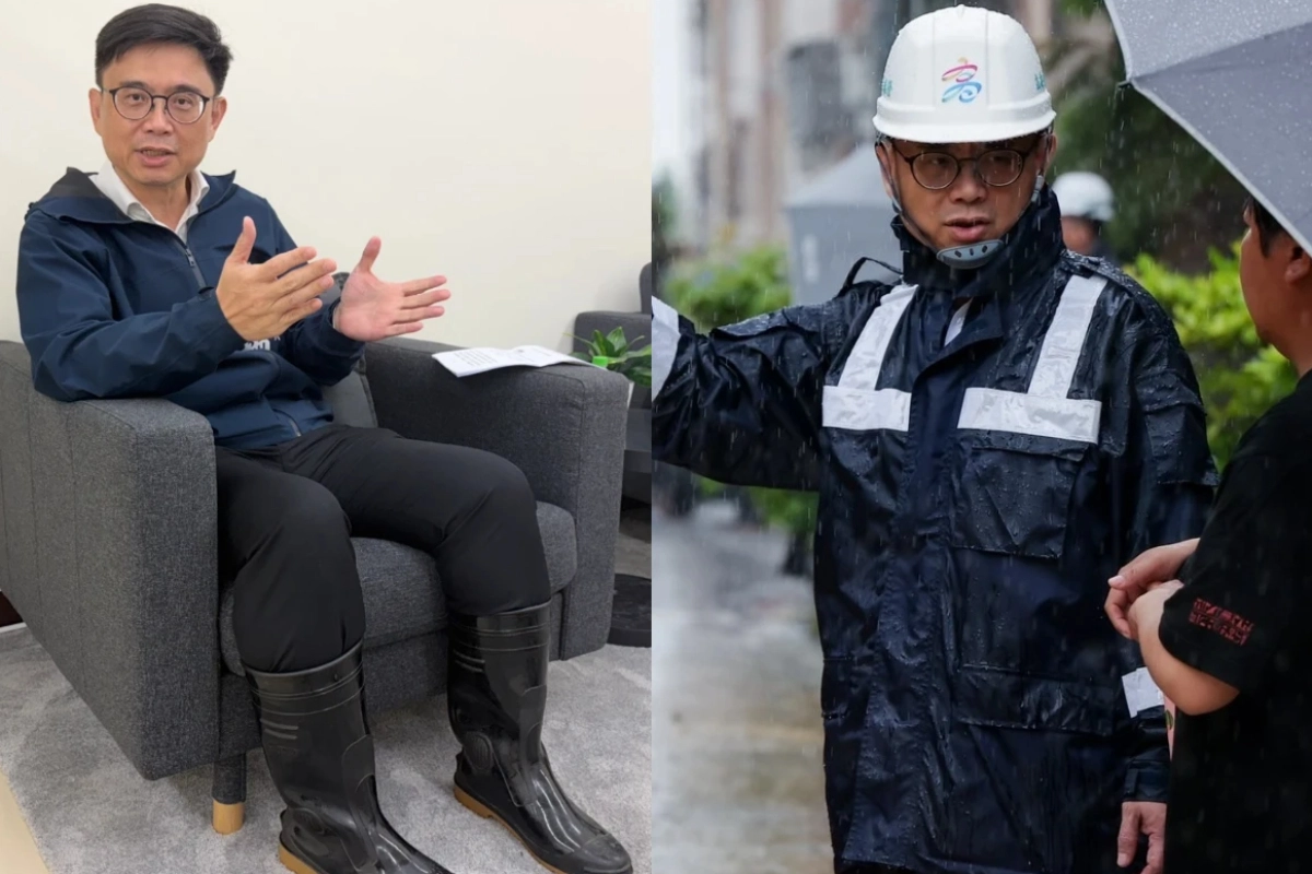 【人物側寫】工裝雨鞋展露「務實浪漫」 賴瑞隆推種樹百萬為港都撐傘
