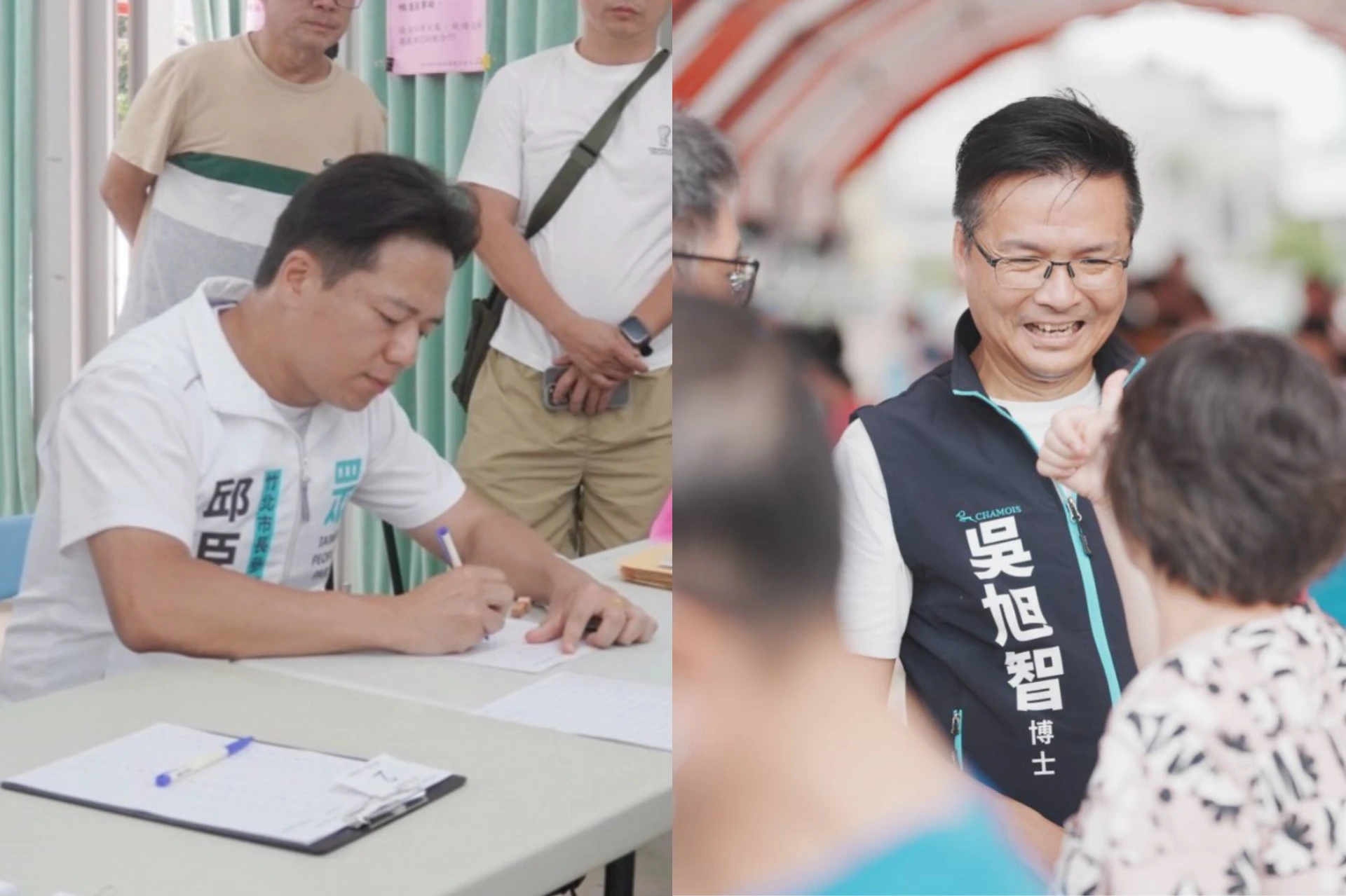 林為洲稱竹北藍白合露曙光 邱臣遠「衝刺到底」吳旭智:說法與了解有出入