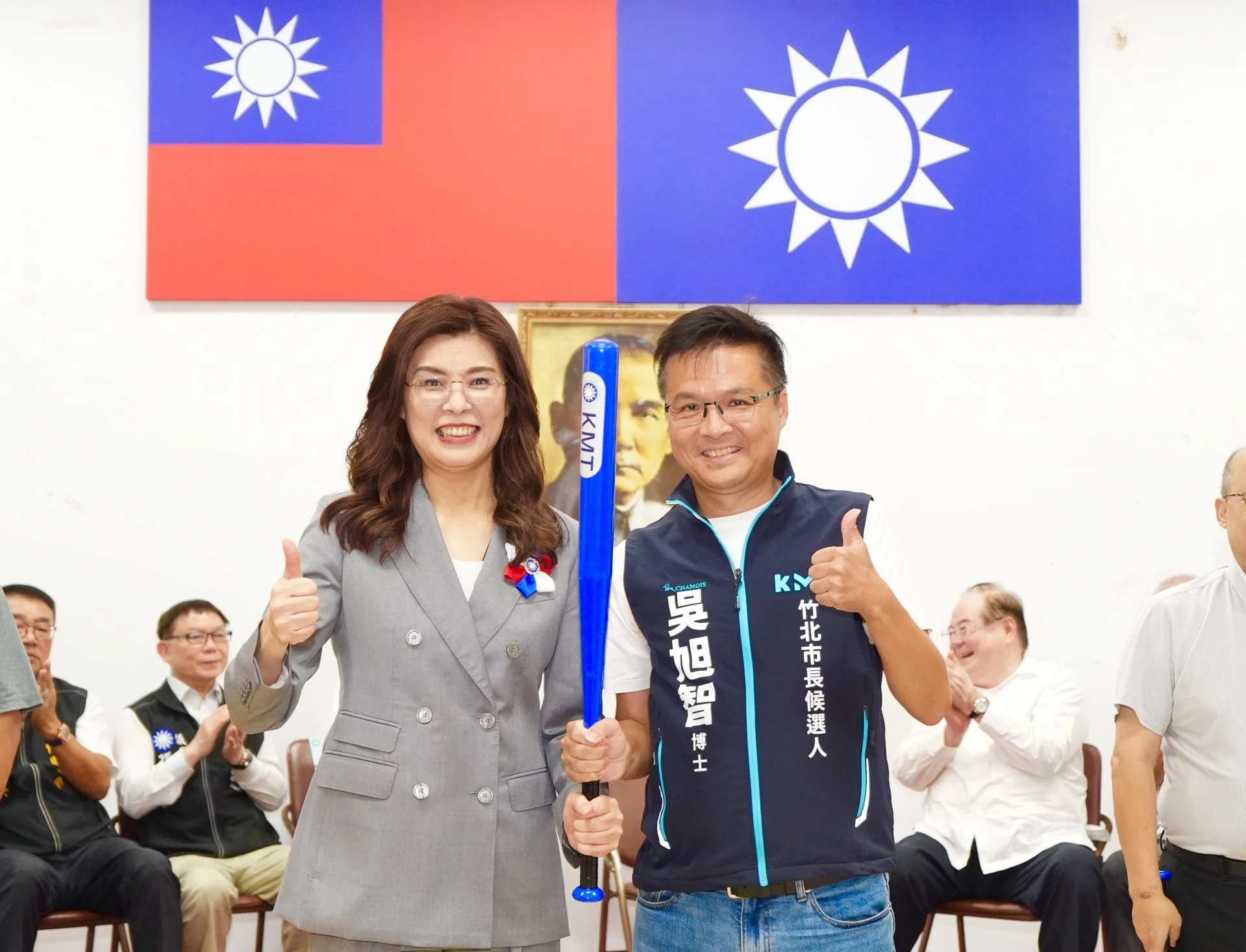 談竹北藍白合　國民黨吳旭智表態：民調或協調 保持開放態度