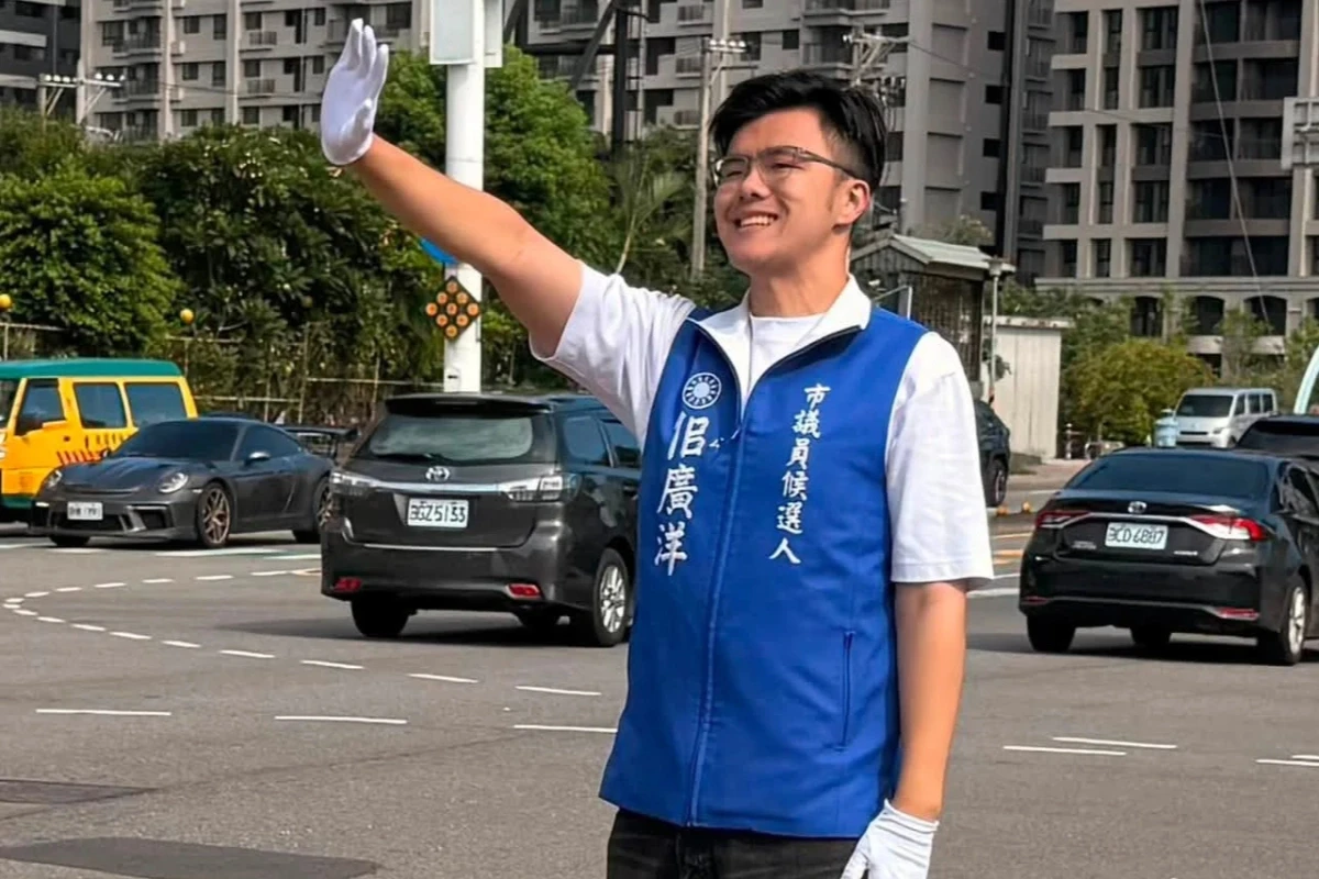 快訊／爭議纏身照樣選　萬美玲之子佀廣洋登記參選桃園市議員