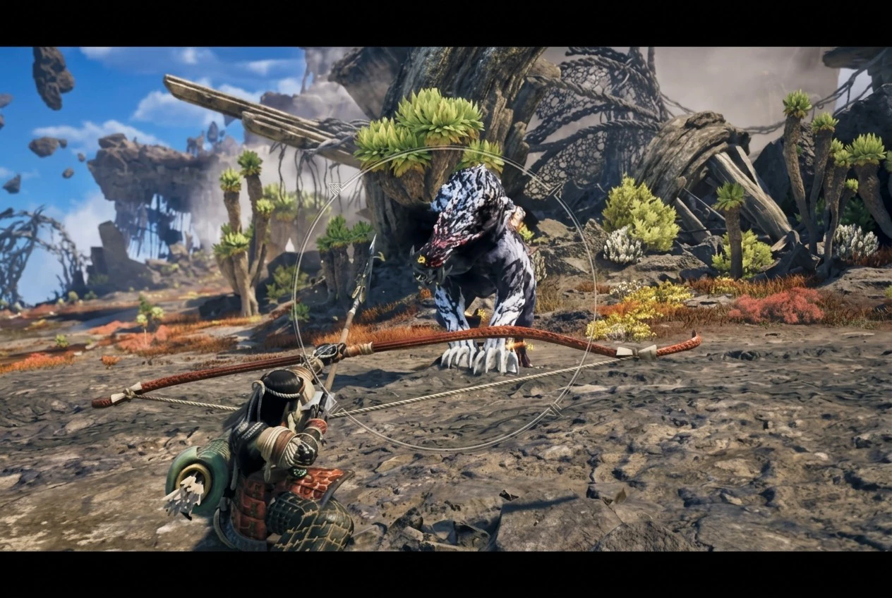 【State of Play】弓箭手們站出來!《魔物獵人 荒野:Ascendance》「弓」新動作公開,增威護腕強勢加持!