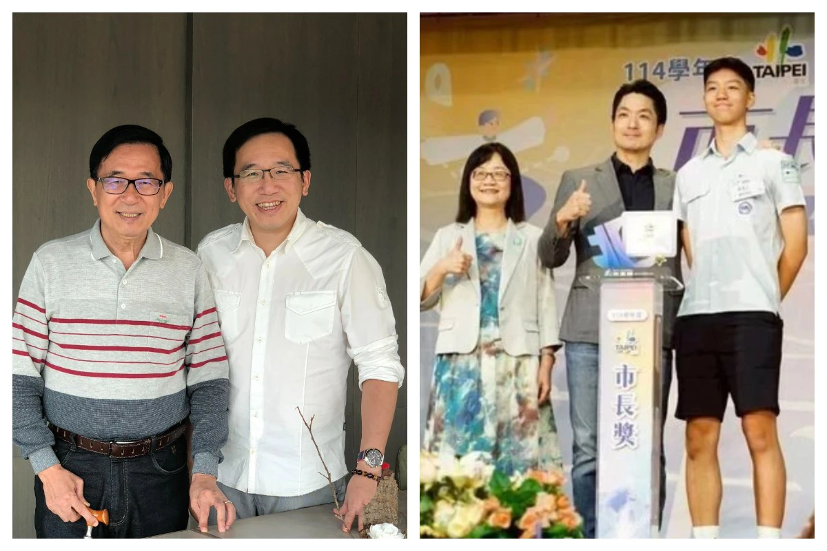 陳水扁提3點暗酸蔣萬安父子特權疑雲　網揭陳致中市長獎「關鍵差異」