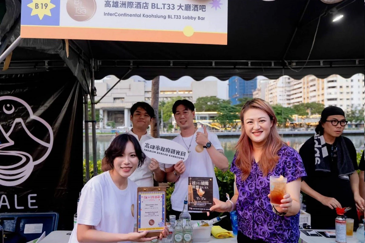 「高雄雄Hi調酒節」吸引逾3萬人次　愛河掀起微醺熱潮