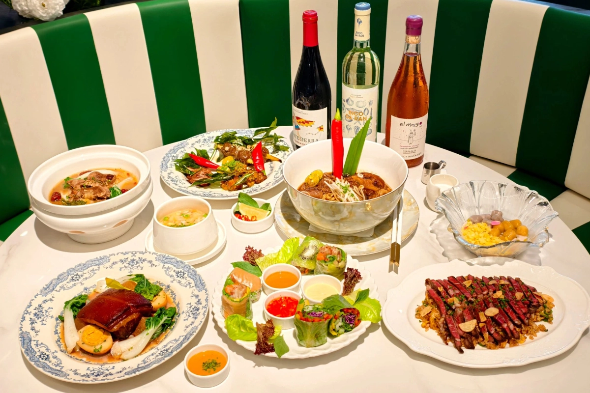 【完整菜單】全台最美越式餐廳「Maison Viet 越舍」進駐 SOGO 大巨蛋 蔬食生春捲、班煎燒等必點菜單推薦