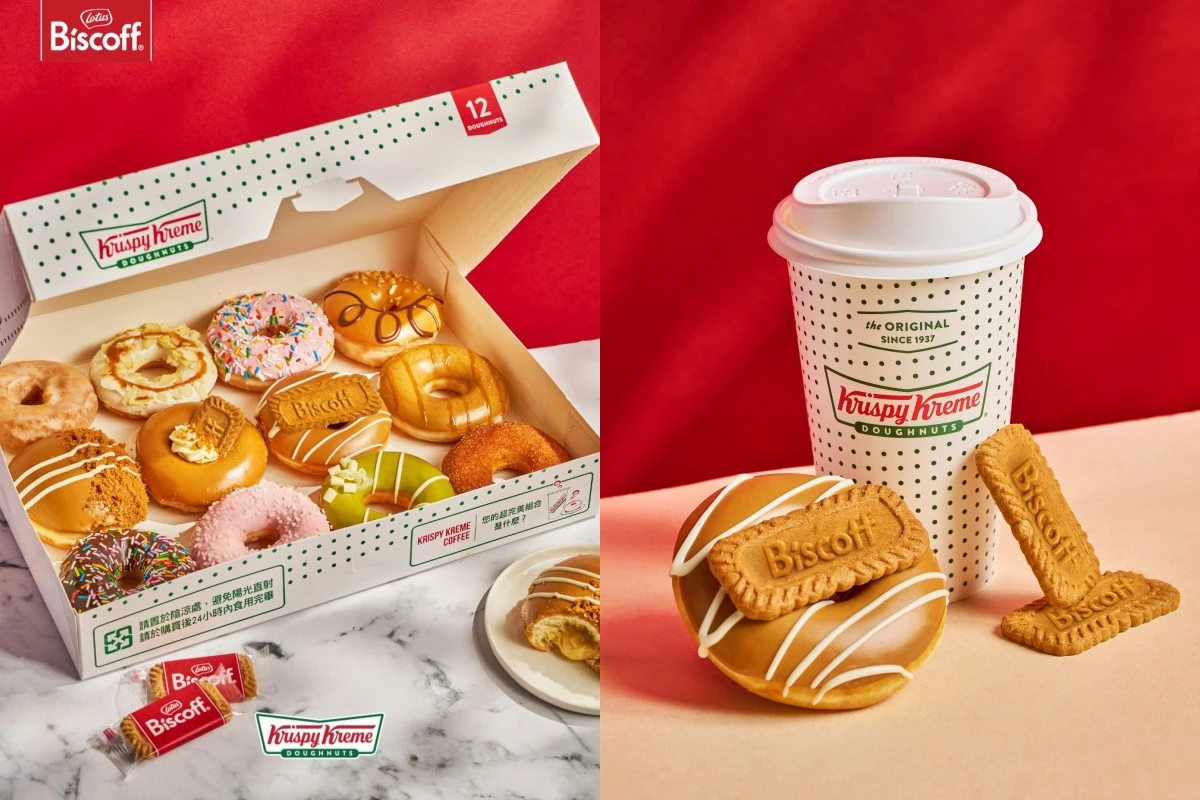 Krispy Kreme 買一送一!聯名蓮花焦糖餅乾推 3 款新品、Mister Donut 祭 9 月壽星甜甜圈買 5 送 2
