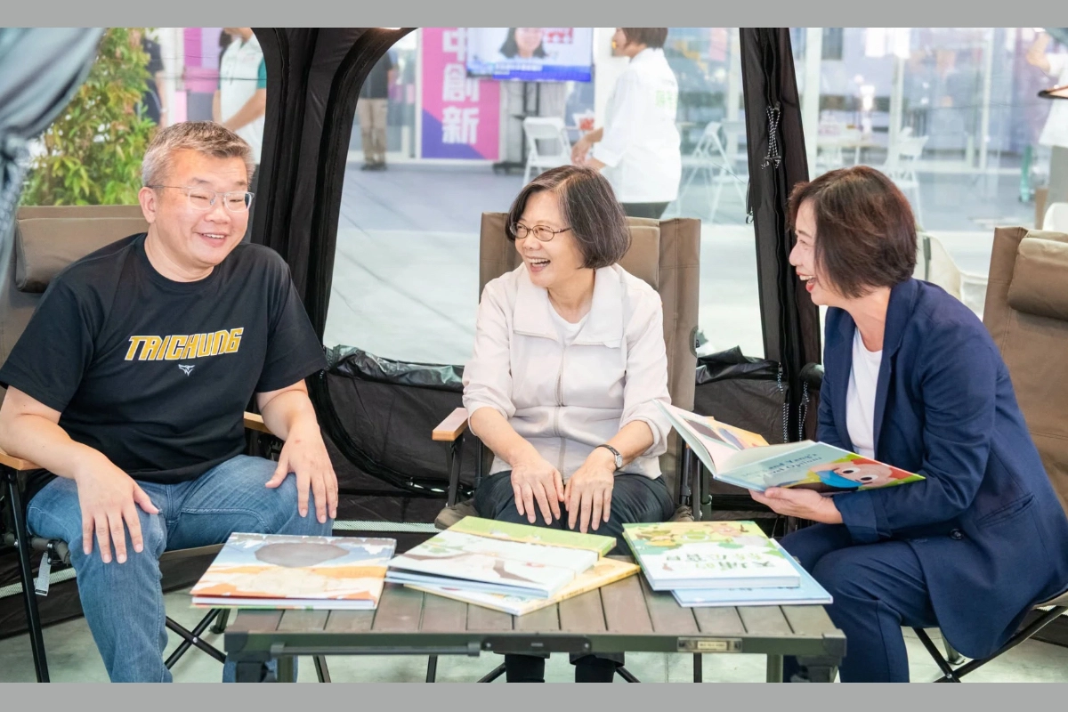 台中長出一朵「何鮮菇」  小英旋風助攻何欣純
