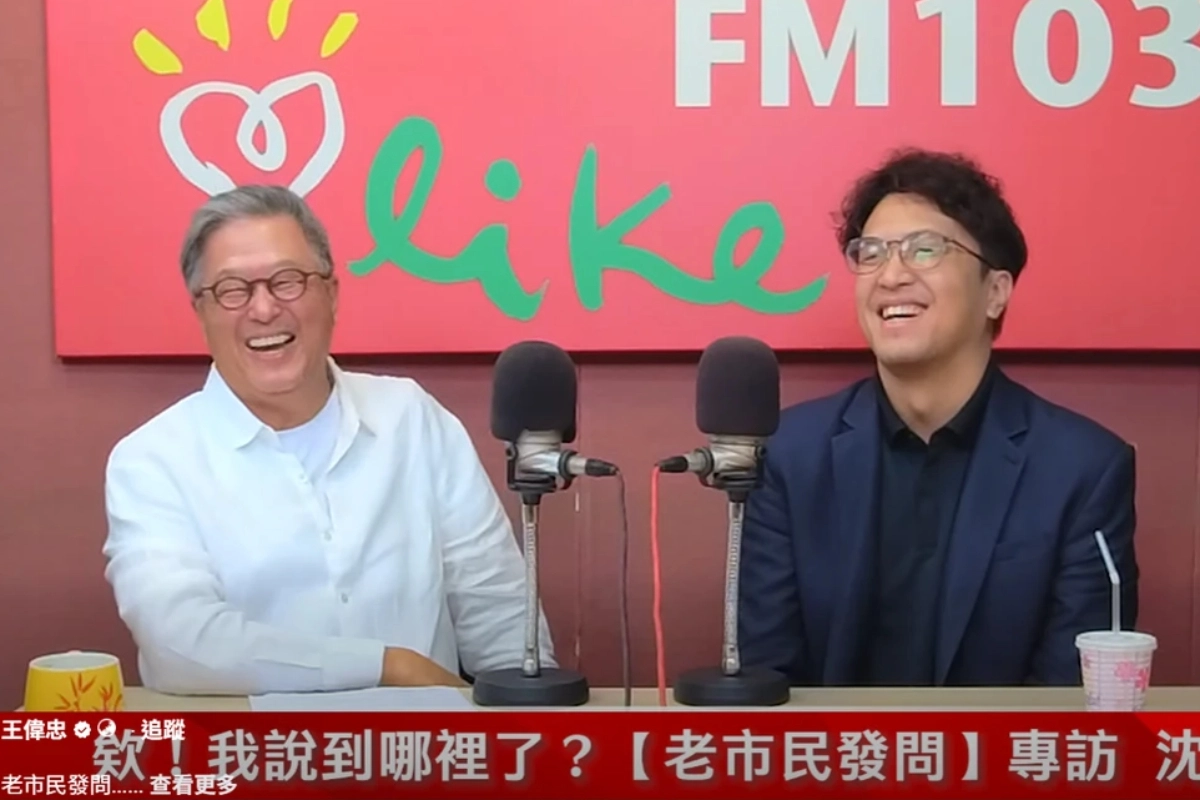 王偉忠專訪沈伯洋讚他「很聰明」　卻遭質疑「插話急到變主辯人」