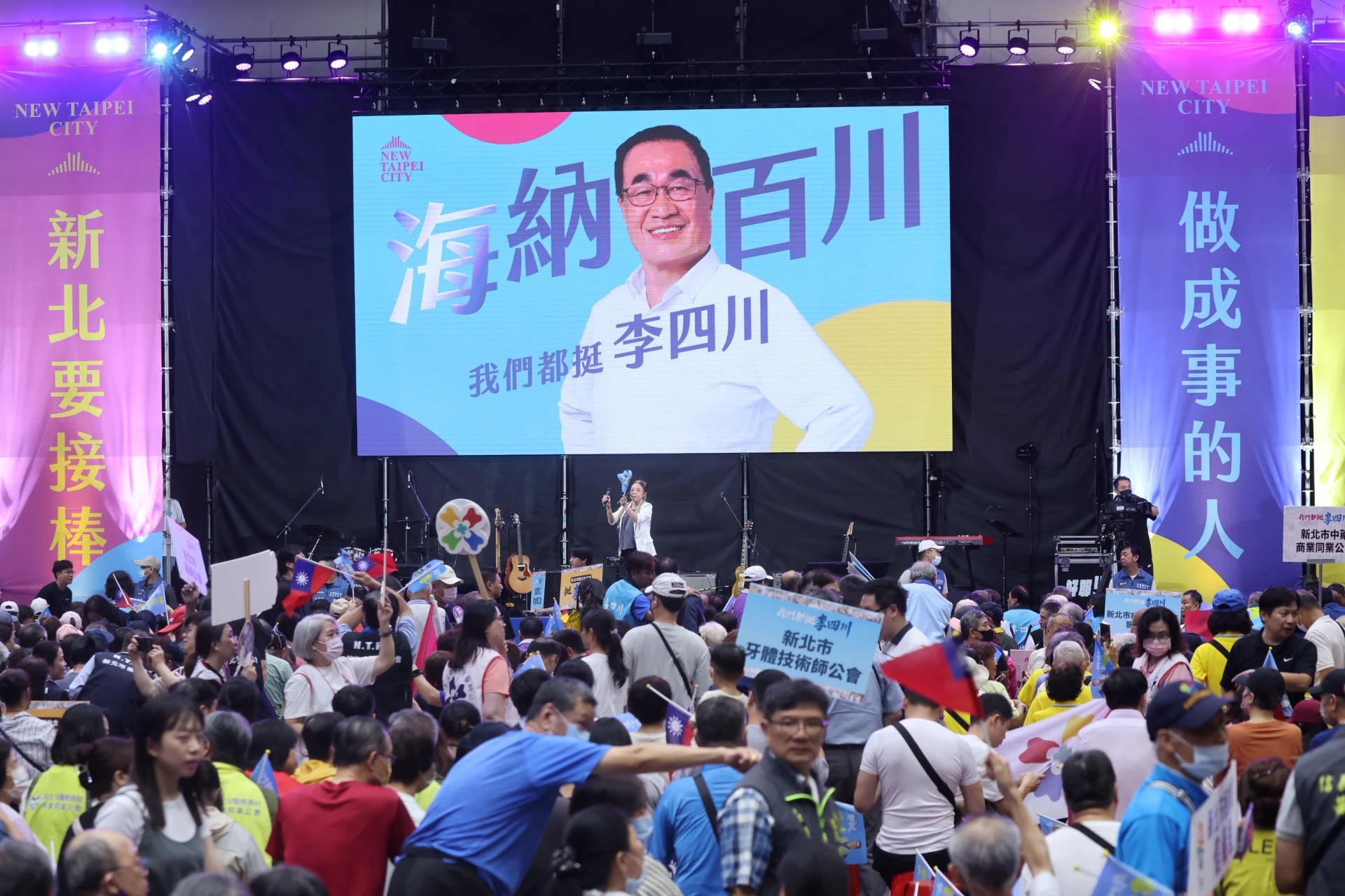 李四川首場大型造勢　921災民憶：沒有官員架子、願意真正交流