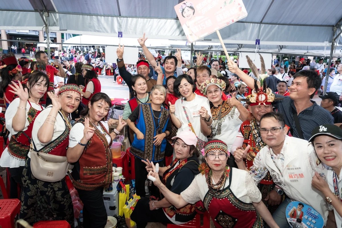 民眾齊喊「阿美族媳婦加油」蘇巧慧出席原民活動　承諾預算翻倍、照顧族人生活與文化傳承