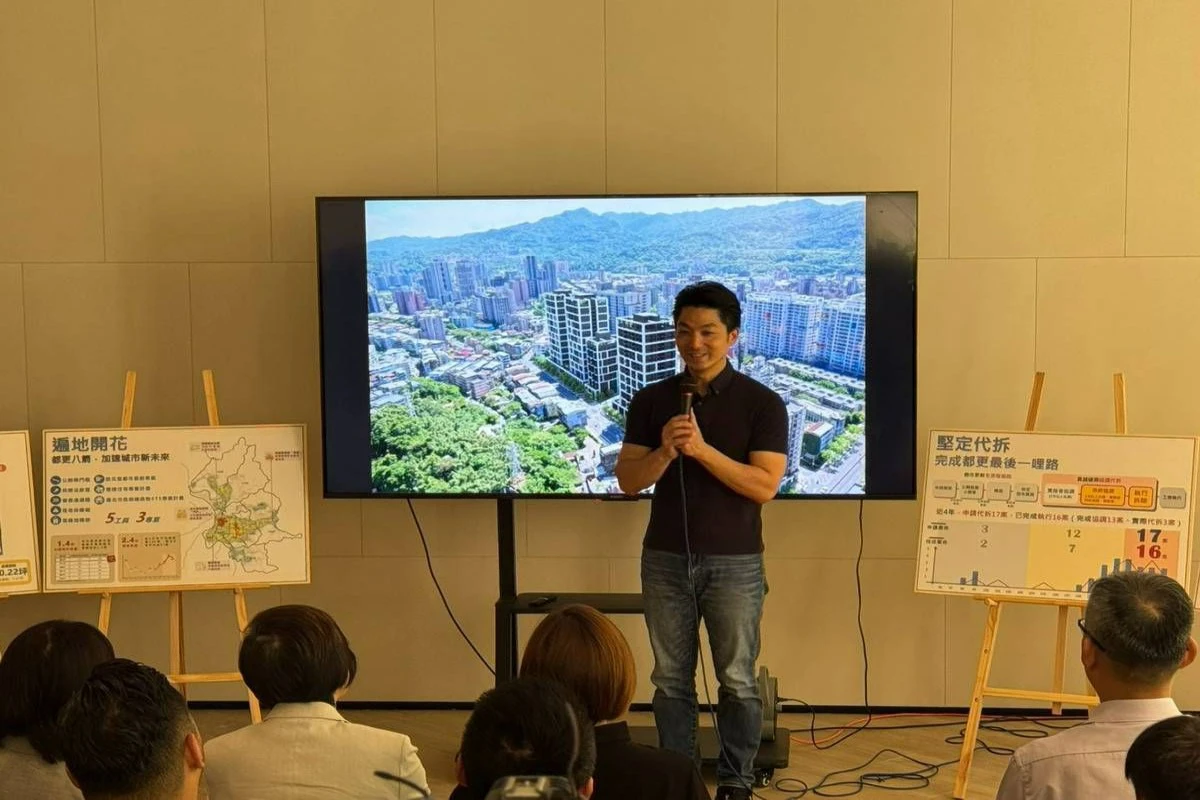 北市代拆公辦都更首例　蔣萬安視察木柵案：不容少數綁架多數人權益
