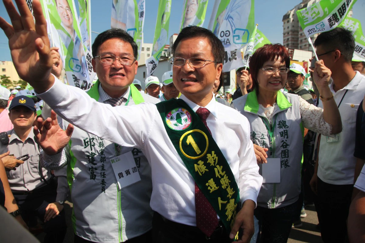 這次彰化縣長選舉,因魏明谷沒有意願參選,陳素月才出來選。(資料照片/王侑聖攝)