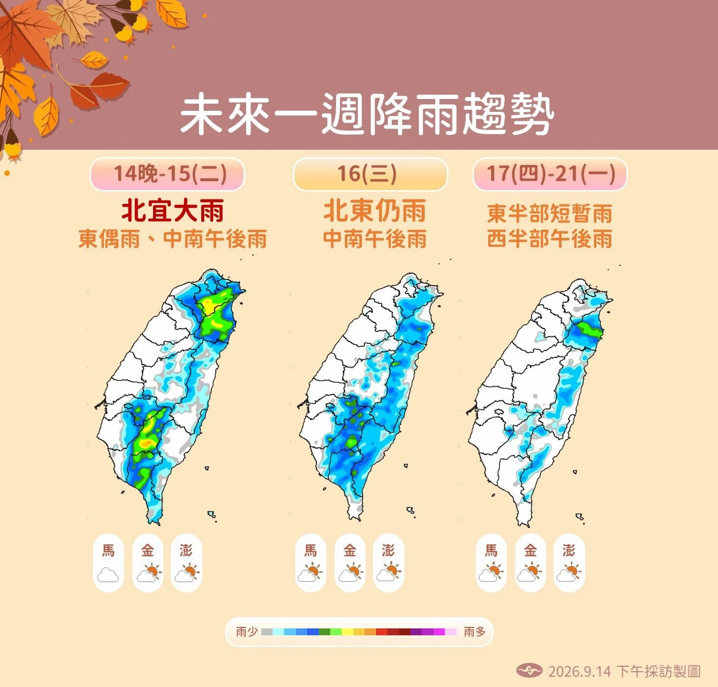 氣象署提供