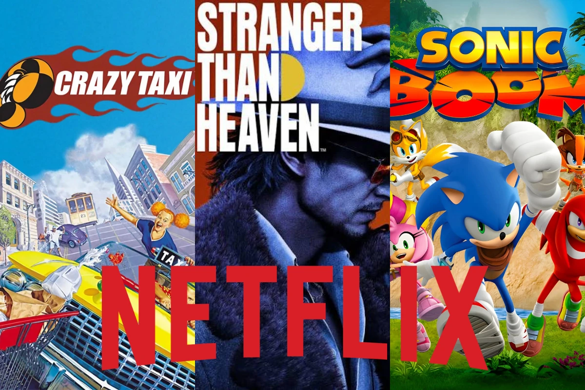 SEGA 宣布與 Netflix 合作!《異於天堂》、《瘋狂計程車》與《音速小子》影視改編計劃啟動