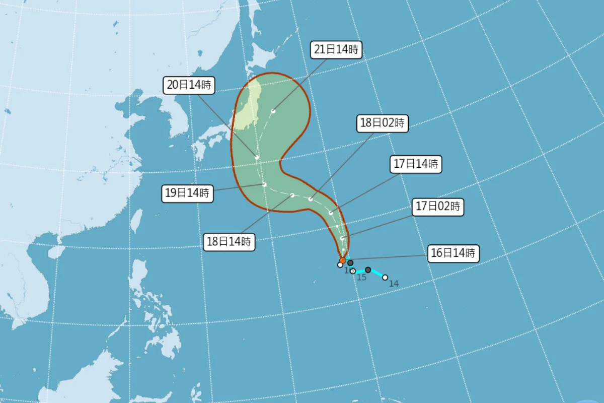 【一週天氣】杜鵑颱風將生成直撲日本　台灣明起東北季風減弱轉濕涼