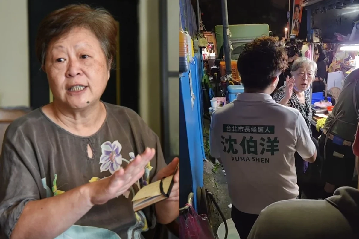 蔥抓餅阿姨原是藍粉！親自接觸沈伯洋大改觀　直喊「台北要變天了」