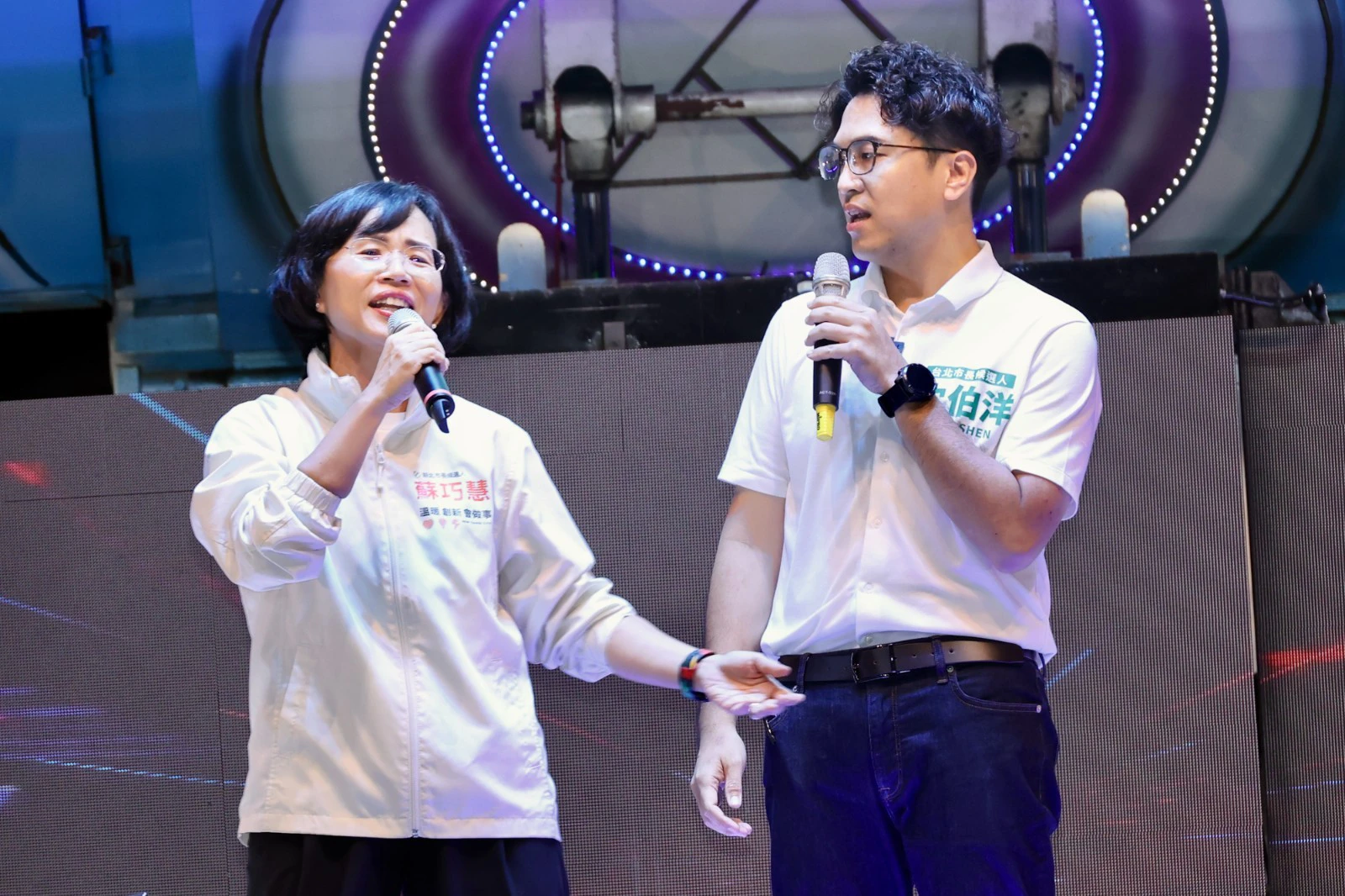 綠營內部擔心，沈伯洋與蘇巧慧合體，對選情恐是兩面刃。（資料照片／王侑聖攝）