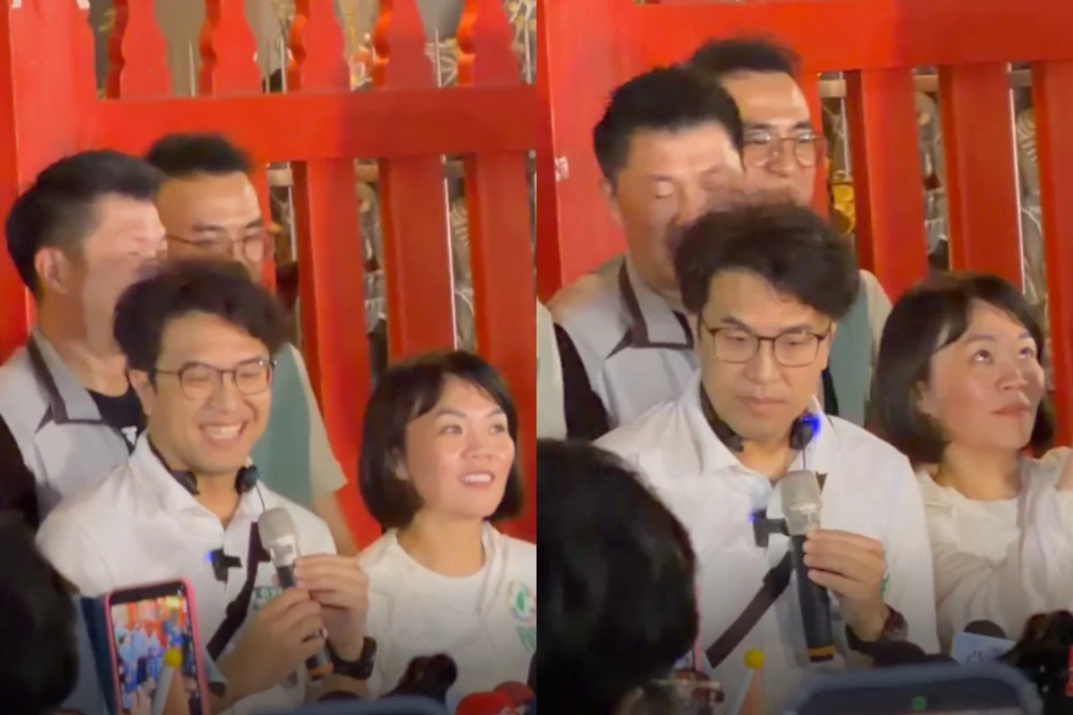 沈伯洋景美夜市掃街再掀「洋流」 信心喊話:我的目標要贏過半