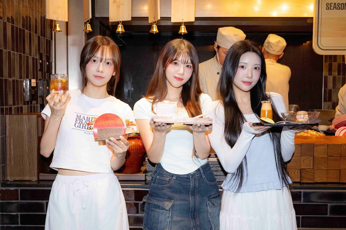 韓籍啦啦隊登台北101饗 A Joy慶功　3女神大啖美食