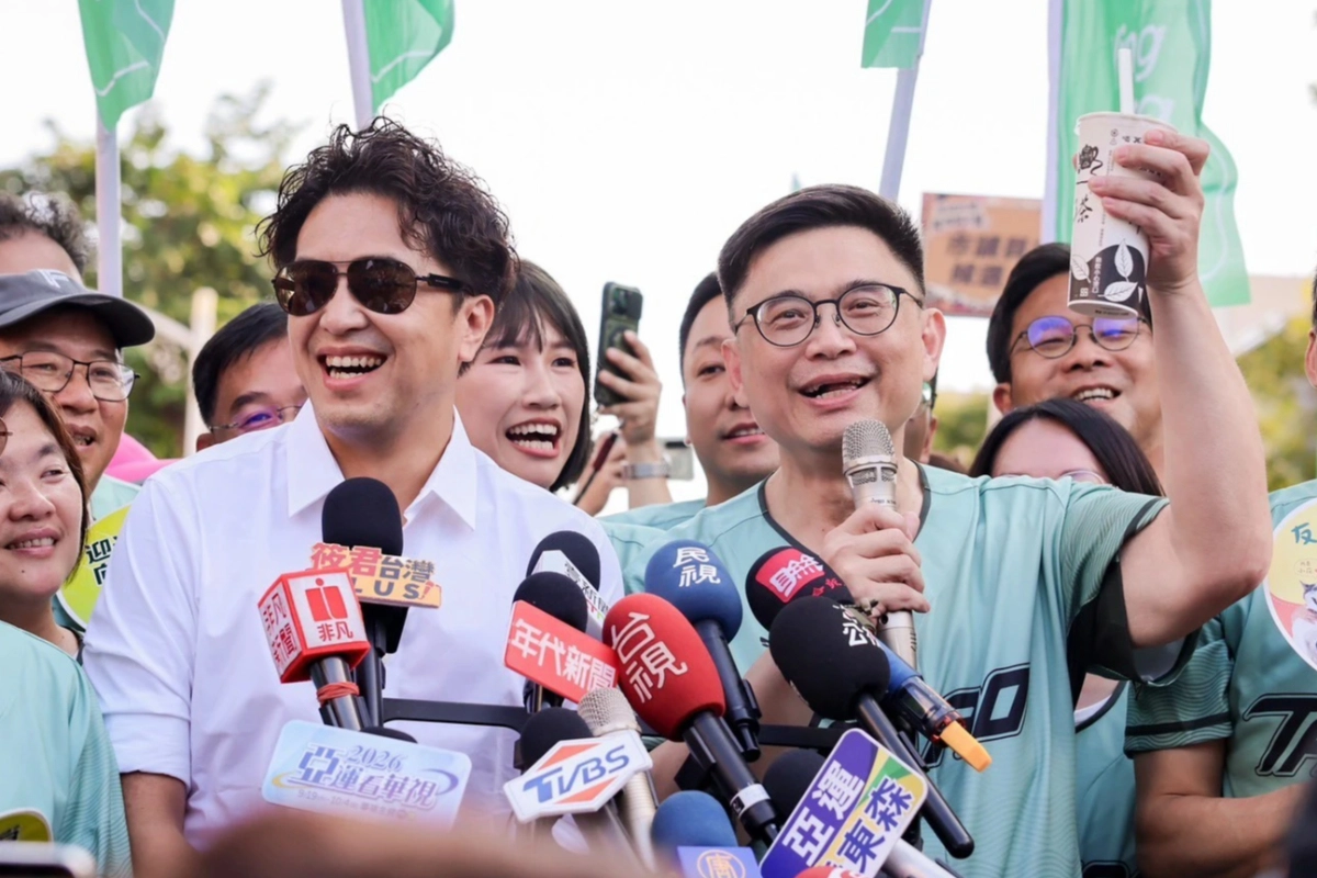 面對「洋流」助攻賴瑞隆，藍營拚翻轉還得加把勁。（賴瑞隆辦公室提供）