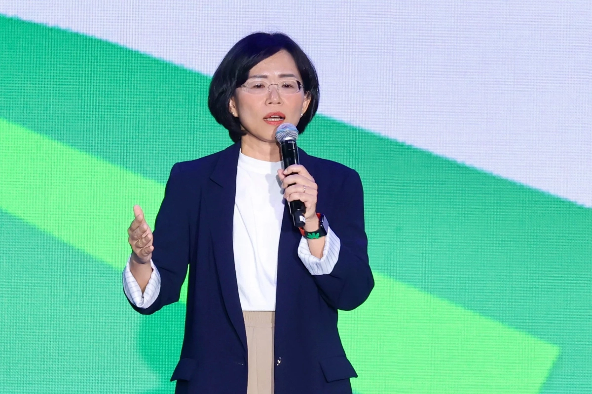 【民進黨40年黨慶】蘇巧慧致敬民主前輩動容演說 惹哭台下女選將