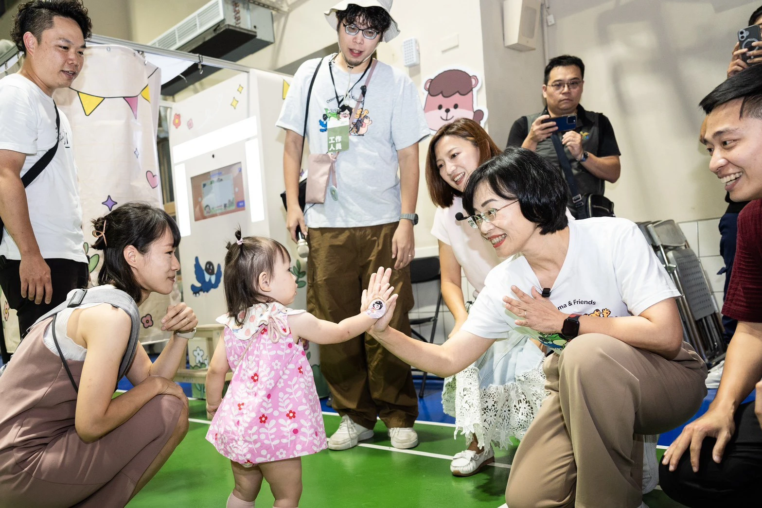 蘇巧慧聯手數感實驗室辦「數感樂園」　水獺阿公蘇貞昌驚喜現身