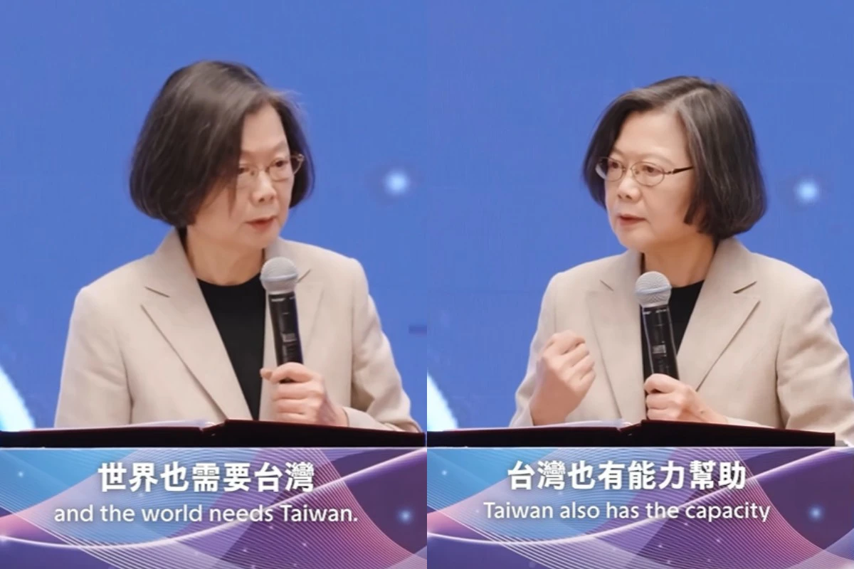 出席亞太技術年會女力夜　蔡英文：台灣具備應對科技變局實力
