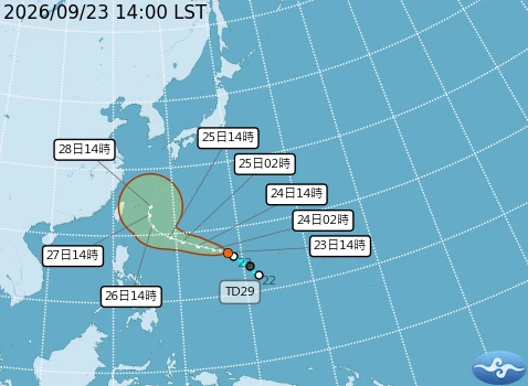 【一週天氣】舒力基週五恐增為中颱 週六北轉不排除侵台