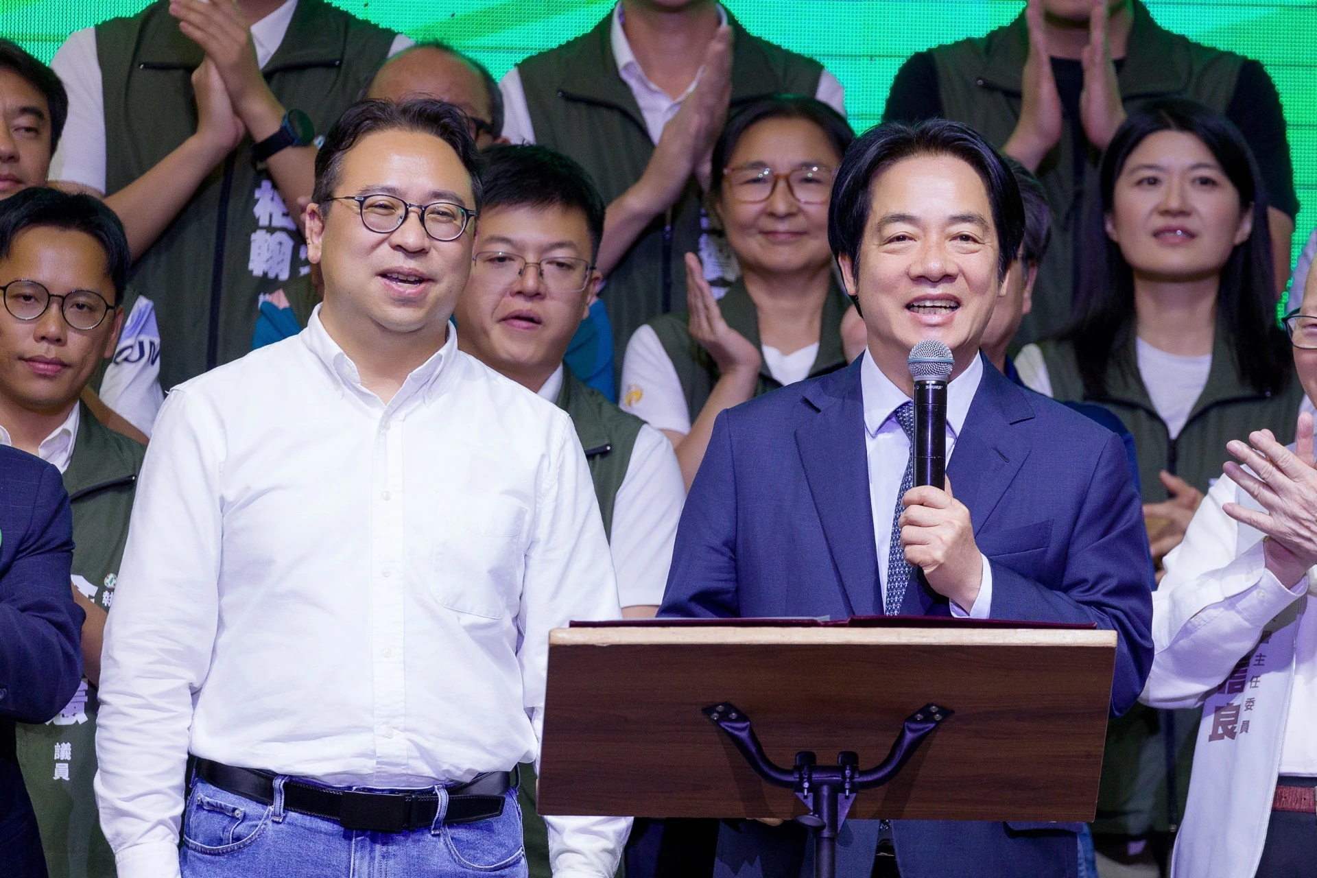 民進黨大軍移師桃園造勢　賴清德砲轟張善政施政滿意度落後