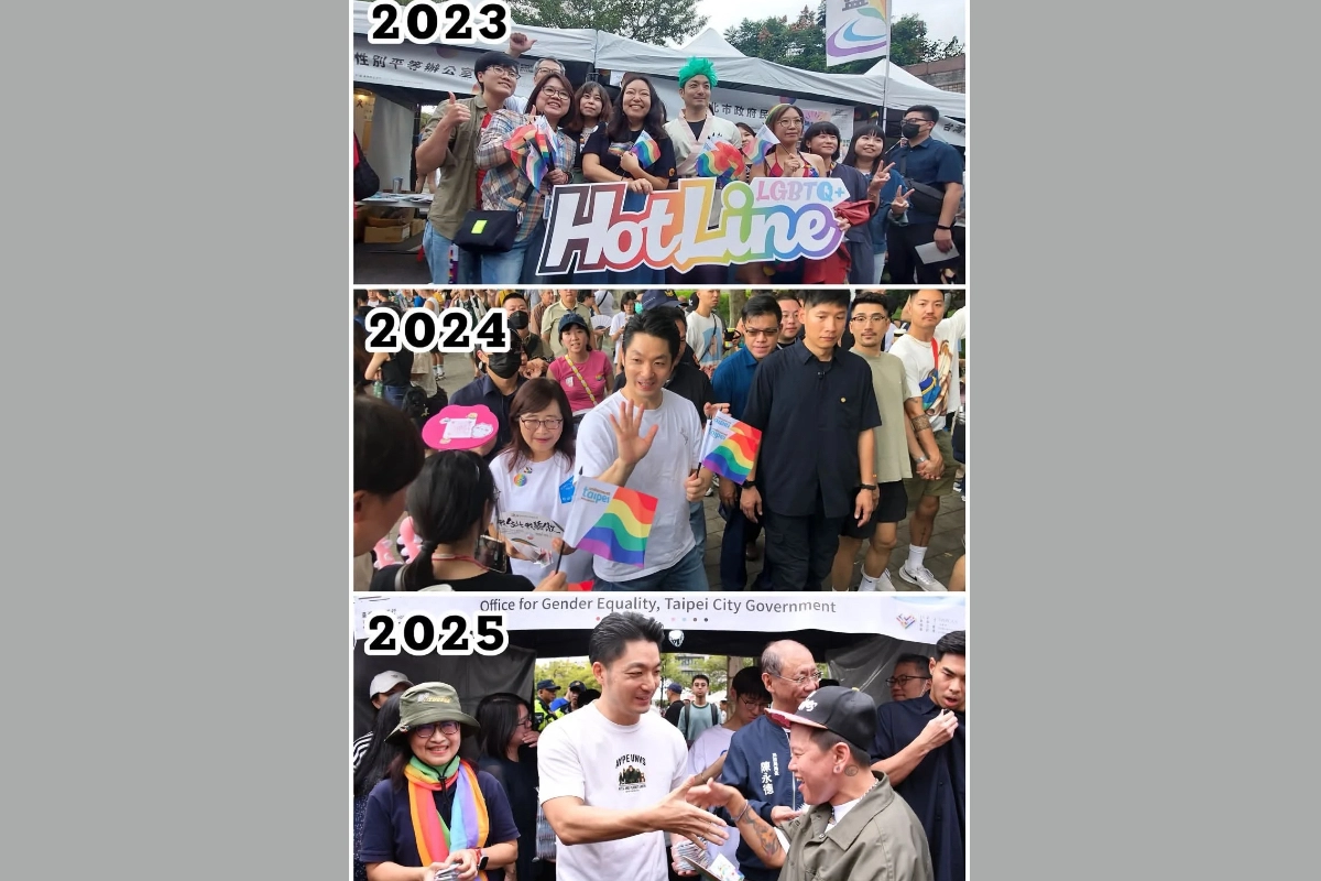 蔣萬安哈佛演講秀「索隆照」！遭疑拿萬聖節照充當同志遊行　北市府反擊了